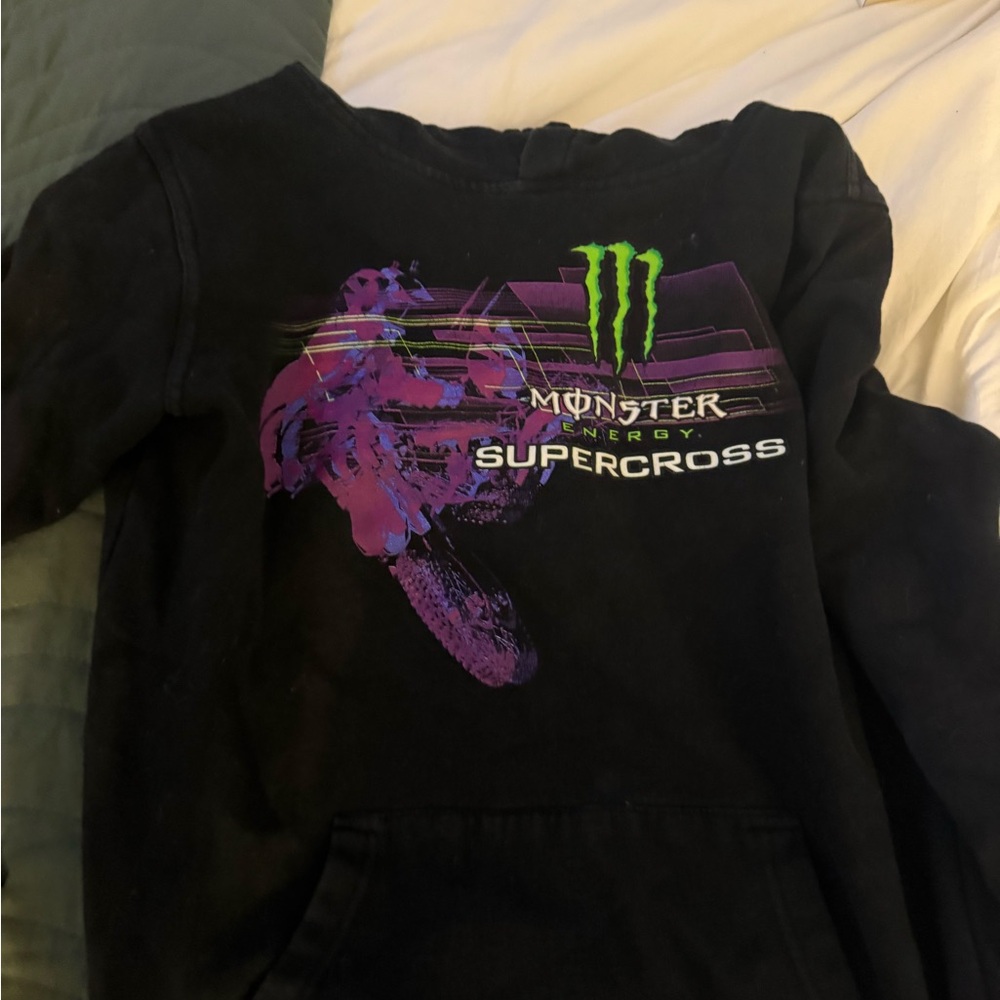 Black Supercross Hoodie